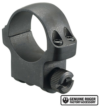 RUGER SCOPE SINGLE RING 1″ MEDIUM .937 HEIGHT MATTE BLUED