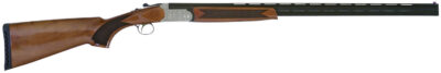 TriStar 30418 Setter S/T  Full Size 410 Gauge Break Open 3″ 2rd 28″ Black Vent Rib Barrel, Engraved Silver Steel Receiver, Fixed Turkish Walnut Stock, Beretta/Benelli Chokes, Right Hand
