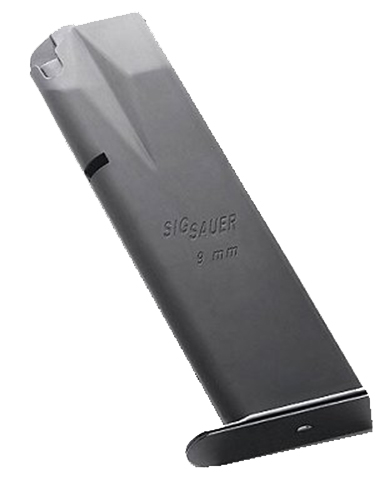 9MM LUGER MAGAZINES FOR SIG SAUER P226 MAGAZINE, 15-RD, HI-CAP, BLUE