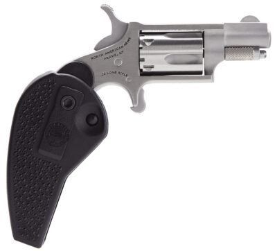 NAA MINI REVOLVER 22LR 1 1/8 SS HOLSTER GRIP