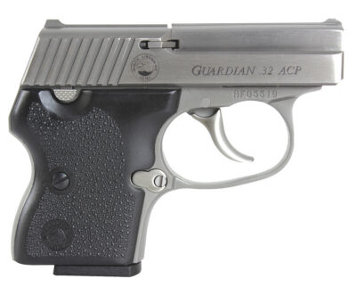 NAA GUARDIAN Guardian  32 ACP 2.19″ 6+1 Stainless Steel Black Rubber Grip