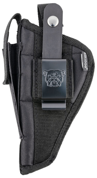 Bulldog Belt/Clip Ambi Holster Black 1911-5in bbl BULLDOG BELT/CLIP AMBIDEXTROUS HOLSTER BLACK 1911-5IN BBL