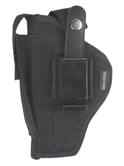 Bulldog FSN20 Extreme  OWB Black Nylon Belt Loop/Clip Fits Subcompact Fits 2-3″ Barrel Ambidextrous