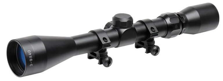 TruGlo Buckline Rifle Scope Black 3-9x40 BDC Reticle
