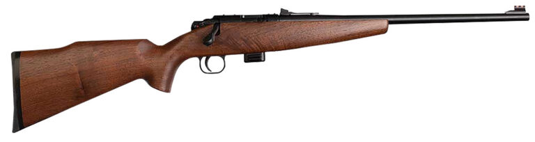Crickett KSA20411 722 Sporter Compact 22 LR 7+1 16.25" Blued Walnut Right Hand
