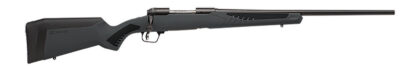 Savage Arms 57039 110 Hunter Full Size 270 Win 4+1 22″ Matte Black Button-Rifled Barrel, Matte Black Drilled & Tapped Carbon Steel Receiver, Adj AccuStock Matte Gray Synthetic Stock, Right Hand