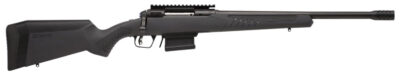 Savage Arms 57140 110 Haymaker 450 Bushmaster 4+1 18″ Barrel, Matte Black Metal, Black Fixed AccuStock with AccuFit