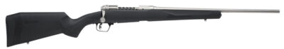 Savage Arms 57071 110 Lightweight Storm 223 Rem 4+1 20″, Matte Stainless Metal, Black Synthetic Stock