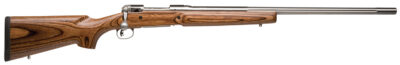 Savage Arms 18469 12 Varminter Low Profile 22-250 Rem 4+1 Cap 26″ 1:12″ Matte Stainless Rec/Barrel Satin Brown Stock Right Hand (Full Size) with Detachable Box Magazine