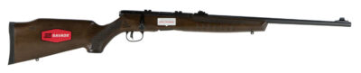 Savage Arms 70210 B Series G Full Size 22 LR 10+1 21″ Matte Black Sporter Barrel, Matte Black Drilled & Tapped Carbon Steel Receiver, Satin Walnut Fixed Stock, Right Hand