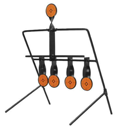 Caldwell 820585  Resetting Target Airgun AR500 Steel Black/Orange Impact Enhancement Motion 1.50″
