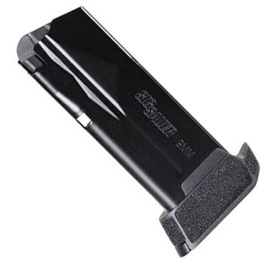 P365/X/XL 9MM LUGER HANDGUN MAGAZINE W/FINGER EXTENSION P365/X/XL MAG W/FINGER EXTENSION 9MM LUGER 12RD BLACK 1/PACK