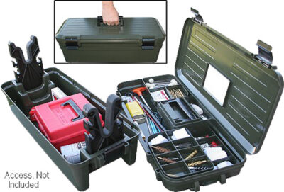 SHOOTING RANGE BOX UNIVERSAL RIFLE SHOOTING RANGE BOX 25” FOREST GREEN
