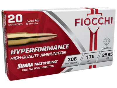 Fiocchi 308MKD Hyperformance Compete 308Win 175gr Sierra MatchKing BTHP 20 Per Box/10 Case