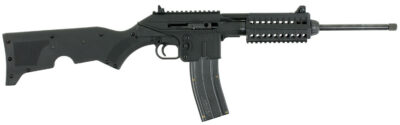 Kel-Tec SU22CABLK SU-22  Full Size 22 LR 26+1 16.10″ Black Barrel Black Polymer Receiver Black Fixed Stock w/Storage Compartment Right Hand