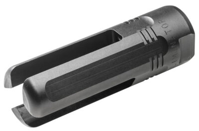 SureFire 3PELIMINATOR7625824 3P Eliminator Flash Hider Black Nitride Stainless Steel with 5/8″-24 tpi Threads & 2.80″ OAL for 7.62x51mm NATO AR-10