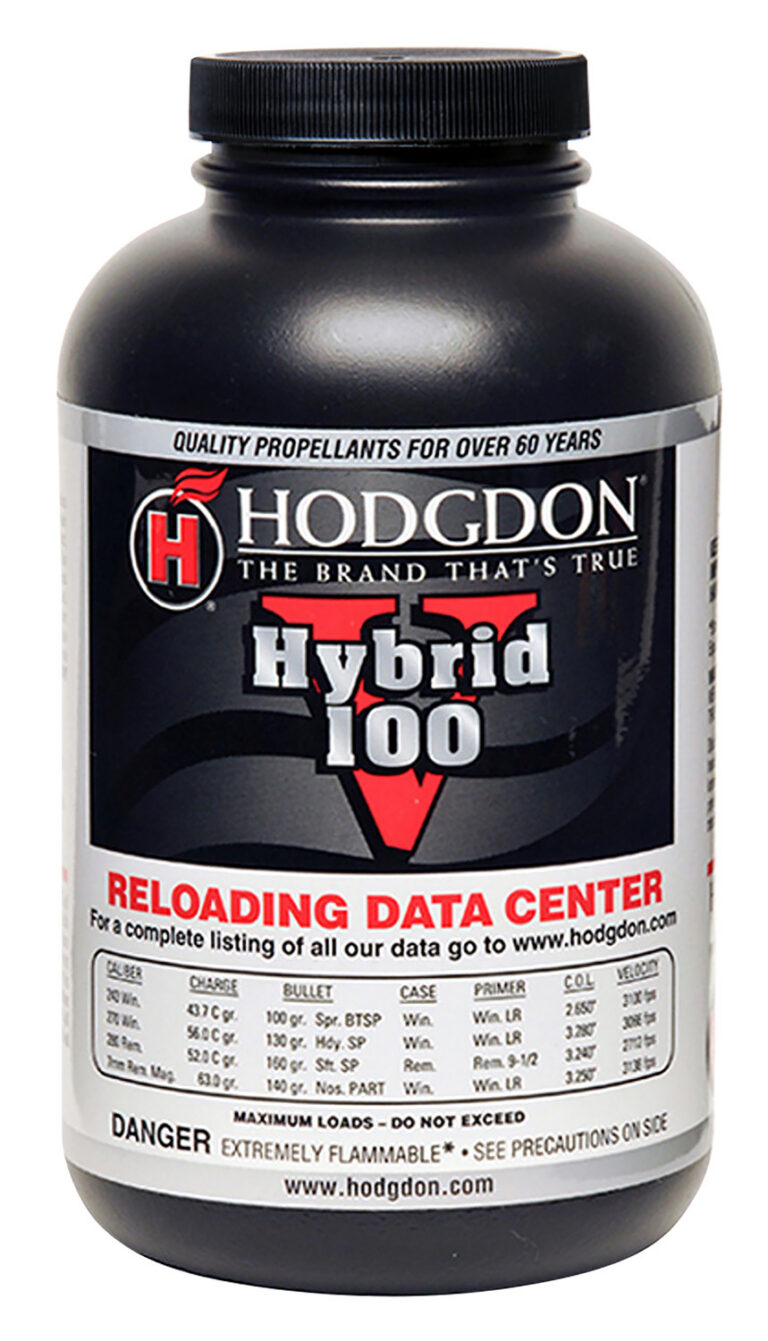 Hodgdon HY1001 Spherical Hybrid 100V Rifle 1 lb 1 Canister