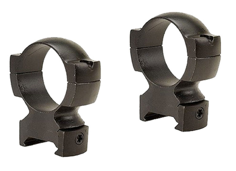 Weaver Grand Slam Steel Rings Matte Black 30mm High Clamshell Pack