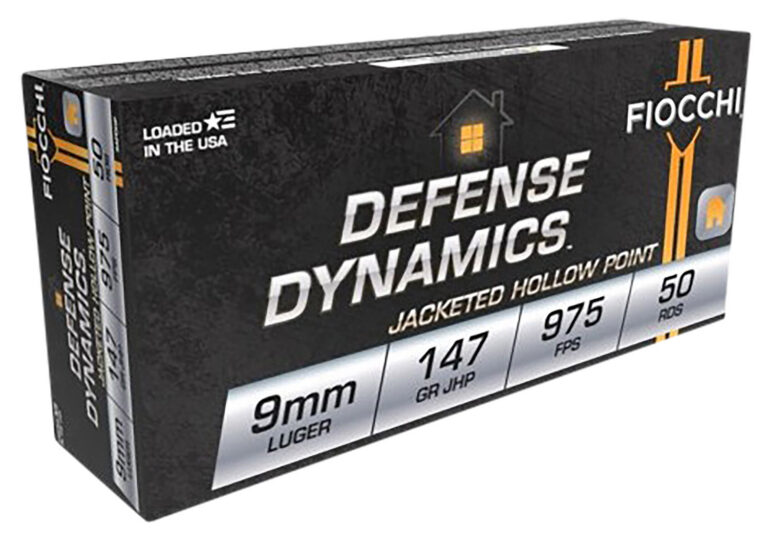 Fiocchi 9APDHP Shooting Dynamics  9mm Luger 147 gr Jacketed Hollow Point (JHP) 5