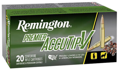 Remington Ammunition PRA221FB Premier Accutip-V 221 Rem Fireball 50 gr AccuTip-V