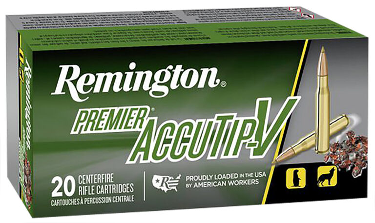Remington Ammunition PRA221FB Premier Accutip-V 221 Rem Fireball 50 gr AccuTip-V