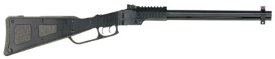 Chiappa Firearms 500188 M6  22 LR 12 Gauge 1+1 18.50″ Blued Break Open Barrel, Blued Picatinny Rail Receiver, Fixed w/Storage Black Metal Stock, Right Hand