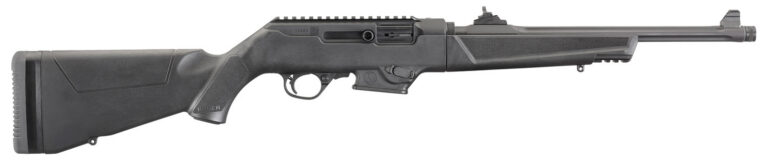 RUGER PC 9MM 16.12" 17RD BL THRD FLT
