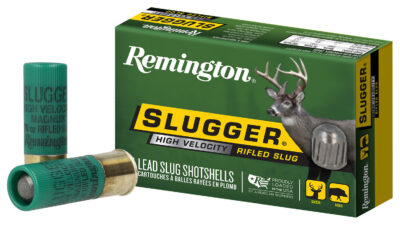 Remington Ammunition 28600 Slugger High Velocity 12 Gauge 2.75″ 7/8 oz Rifled Slug Shot 5 Per Box/50 Cs
