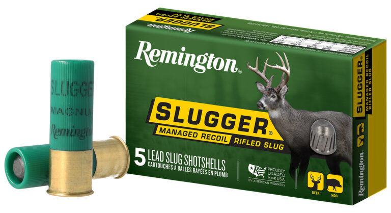 Remington Ammunition RL12RS Slugger Managed Recoil 12 Gauge 2.75" 1 oz 5 Bx/ 20