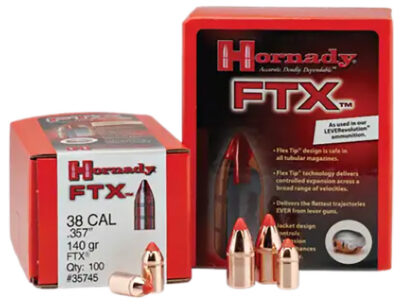 FTX 35 CALIBER (0.355”) BULLETS FTX 35 CALIBER (0.358”) 200GR 35 REM POLYMER TIP 100/BOX