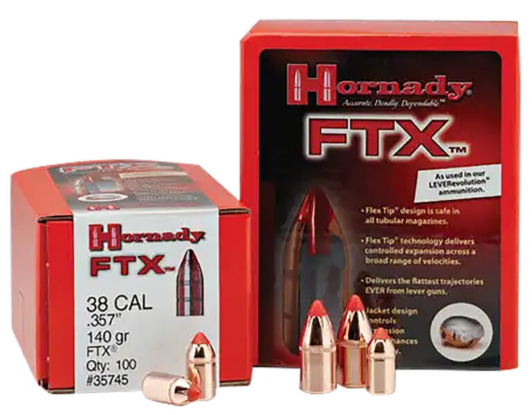 FTX® 44 CALIBER (.430'') RIFLE BULLETS FTX® 44 CAL (0.430'') 265GR .444 MARLIN POLYMER TIP 50/BOX