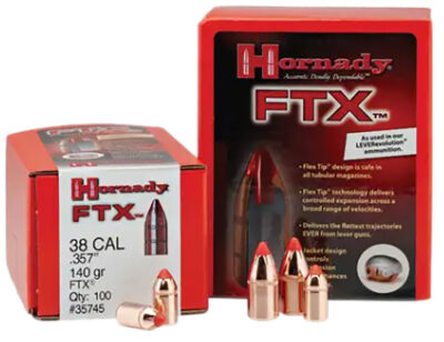 FTX® .45 CALIBER (.452”) PISTOL BULLETS FTX 45 CALIBER (0.452”) 200GR POLYMER TIPPED 50/BOX