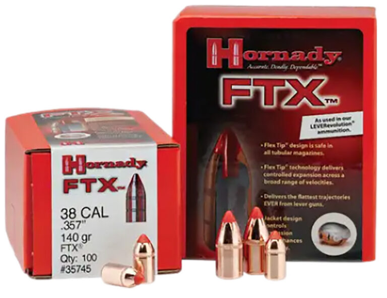 FTX® .45 CALIBER (.452'') PISTOL BULLETS FTX 45 CALIBER (0.452'') 200GR POLYMER TIPPED 50/BOX