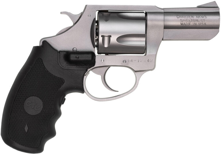 Charter Arms 74424 Bulldog  44 S&W Spl 5 Round 2.50" Stainless Stainless Steel B