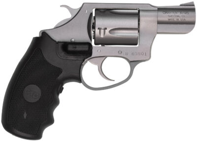 Charter Arms 73824 Undercover  Small 38 Special, 5 Shot 2″ Matte Stainless Steel Barrel & Cylinder, Aluminum Frame w/Black Crimson Trace Laser Grip, Exposed Hammer