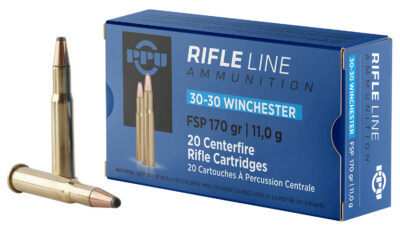 PPU PP30302 Standard Rifle 30-30 Win 170 gr Flat Soft Point 20 Per Box/ 10 Case
