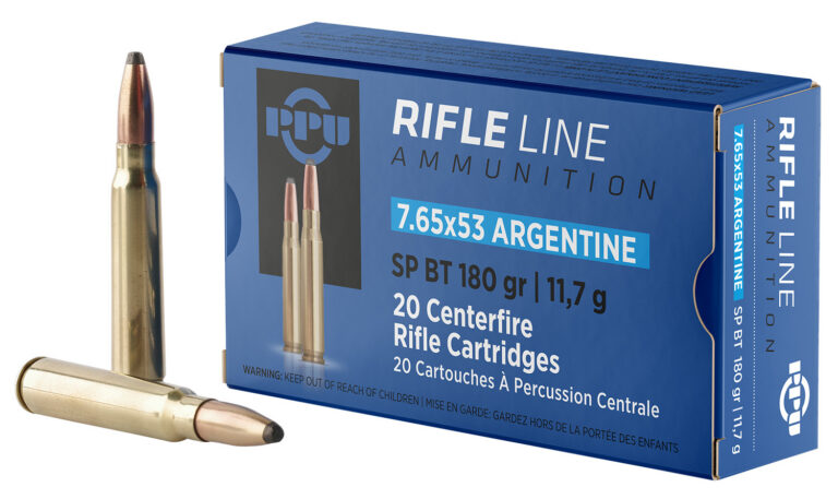 PPU PP7AS Metric Rifle  7.65x53mm Argentine 180 gr Soft Point (SP) 20 Bx/ 10 Cs