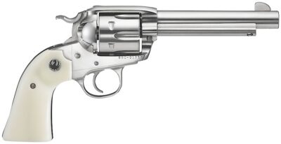 Ruger 5129 Vaquero Bisley 45 Colt (LC) 5.50″ 6 Round Ivory Synthetic Grip Stainl
