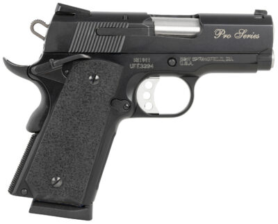 Smith & Wesson 178020 1911 Performance Center Pro 45 ACP 3″ 7+1 Black Black Poly