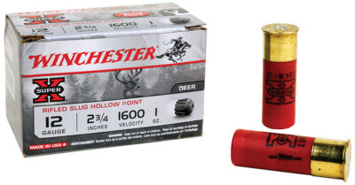 Winchester Super-X Rifled Slug Hollow Point 12 ga. 2.75 in. 1 oz. Hollow Point Slug 15 rd.
