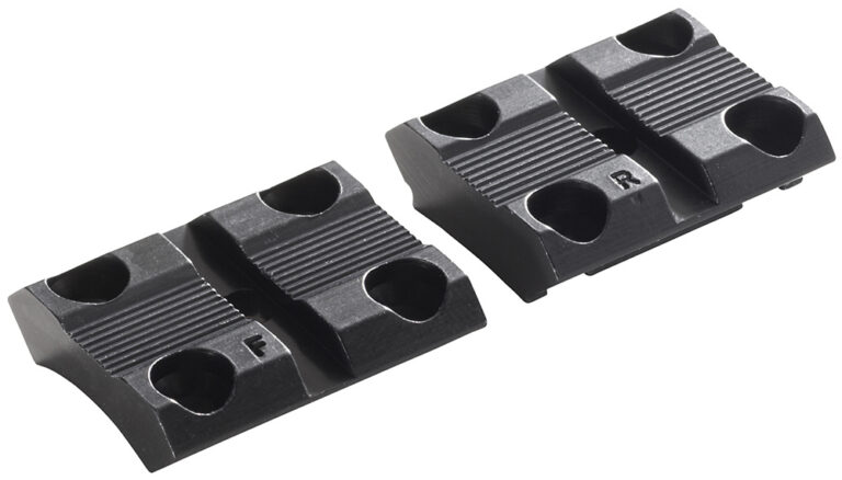 Weaver Classic Aluminum Base Pair Matte Black Browning XBolt Blister Pack