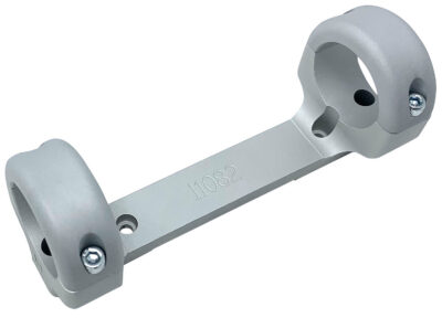 DNZ 11083 Game Reaper-Ruger Scope Mount/Ring Combo Silver 1″