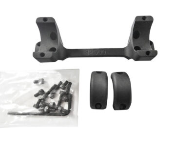 DNZ 82500 Game Reaper Scope Mount/Ring Combo Matte Black 1″ Tube, Fits Browning X-Bolt Short Action Rifle, High Rings