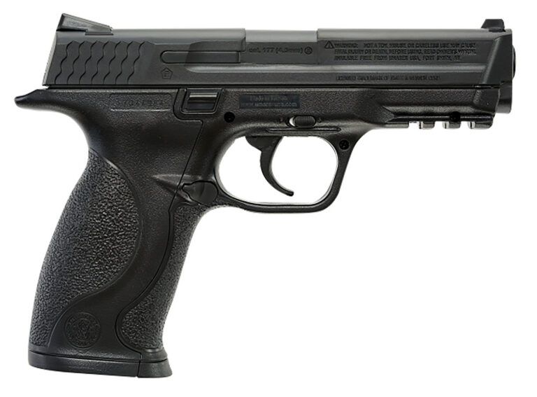 Umarex 2255050 S&W M&P CO2 177 19+1 4.30" Black Polymer Grips