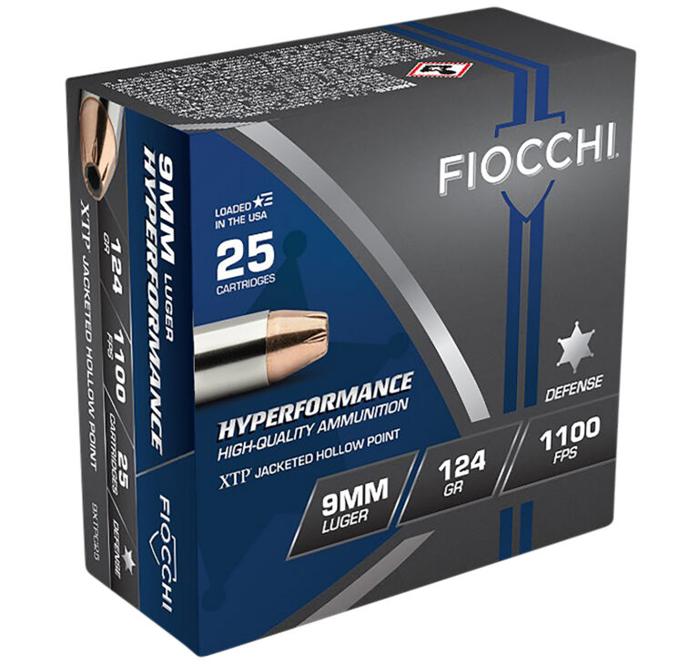 Fiocchi 9XTPC25 Extrema 9mm Luger 124 gr XTP Hollow Point 25 Bx/ 20 Cs