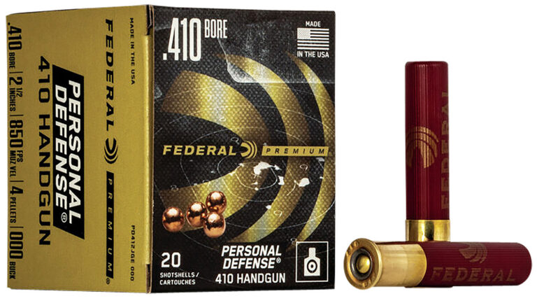 FEDERAL 410GA 2-1/2" 000 BUCK "PERSONAL DEFENSE" 20 RD/BX 10 BX/CS