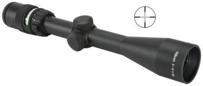 Trijicon 200002 AccuPoint  3-9x 40mm Obj 33.80-11.30 ft @ 100 yds FOV 1″ Tube Bl