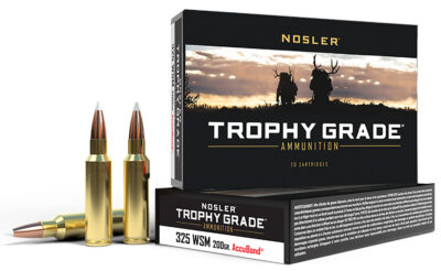 Nosler 60077 Trophy Grade  325 WSM 200 gr AccuBond 20 Bx/ 10 Cs