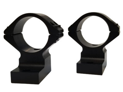 Talley 950714 Scope Mount/Ring Combo  Black Anodized 1″ Tube Tikka T3/T3x High Rings