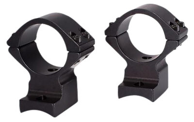 Talley 950734 Scope Mount/Ring Combo  Black Anodized 1″ Tube Weatherby Vanguard High Rings